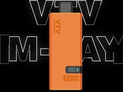 VTV XD001 Vapor 10000 Puffs Vapor Pen jetable Cigars à bobine simple et double E Cigars